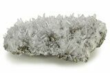 Glassy Quartz Crystals with Pyrite - Peru #257293-1